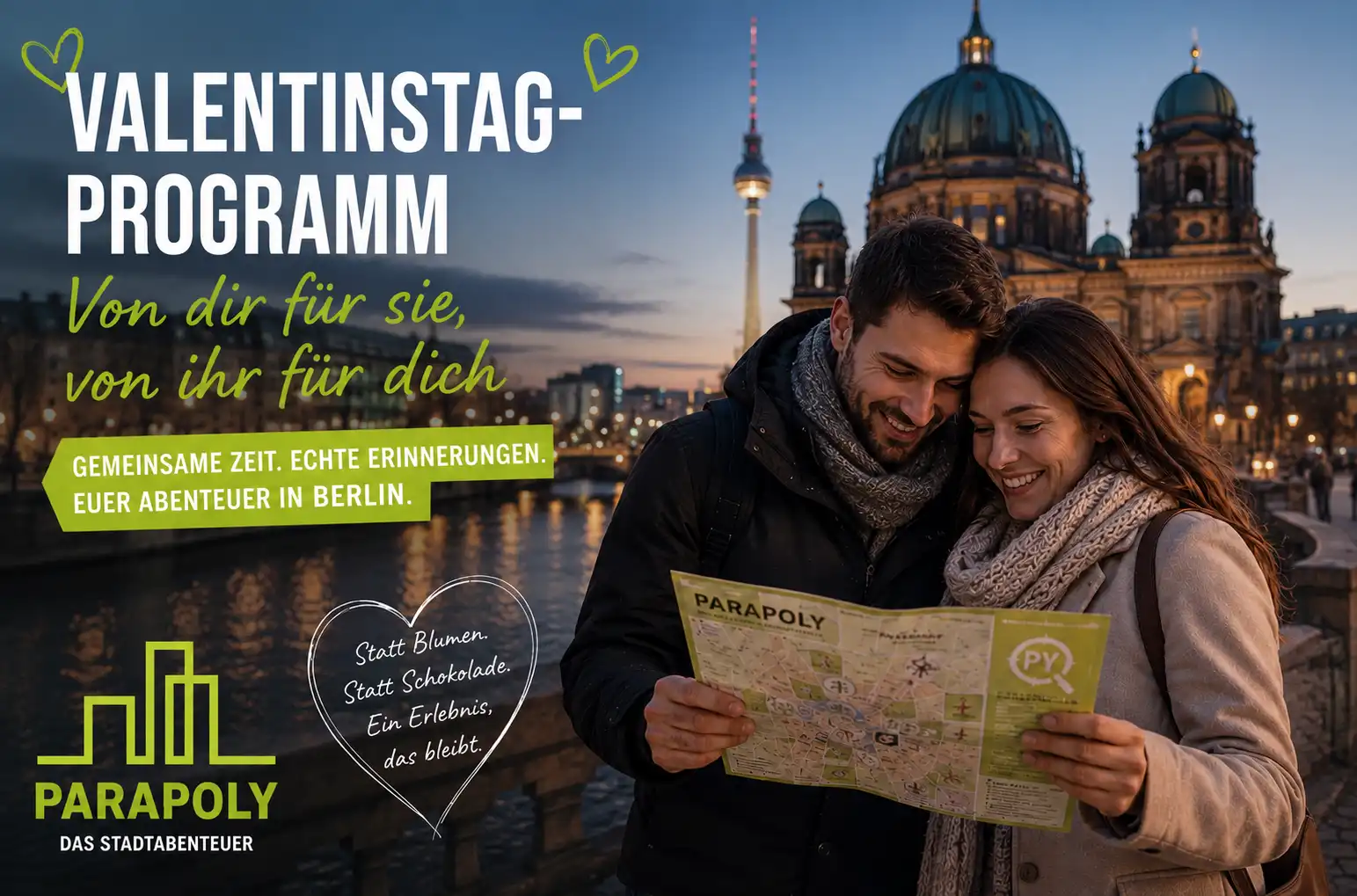 Berliner Valentinstagprogramm Valentinstagprogramm in Berlin